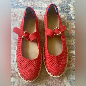 Rothy’s espadrille Mary Jane’s